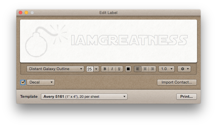 Return Labels for OS X - the easy way to make return labels on your Mac. Return Labels for OS X - the easy way to make return labels on your Mac.
